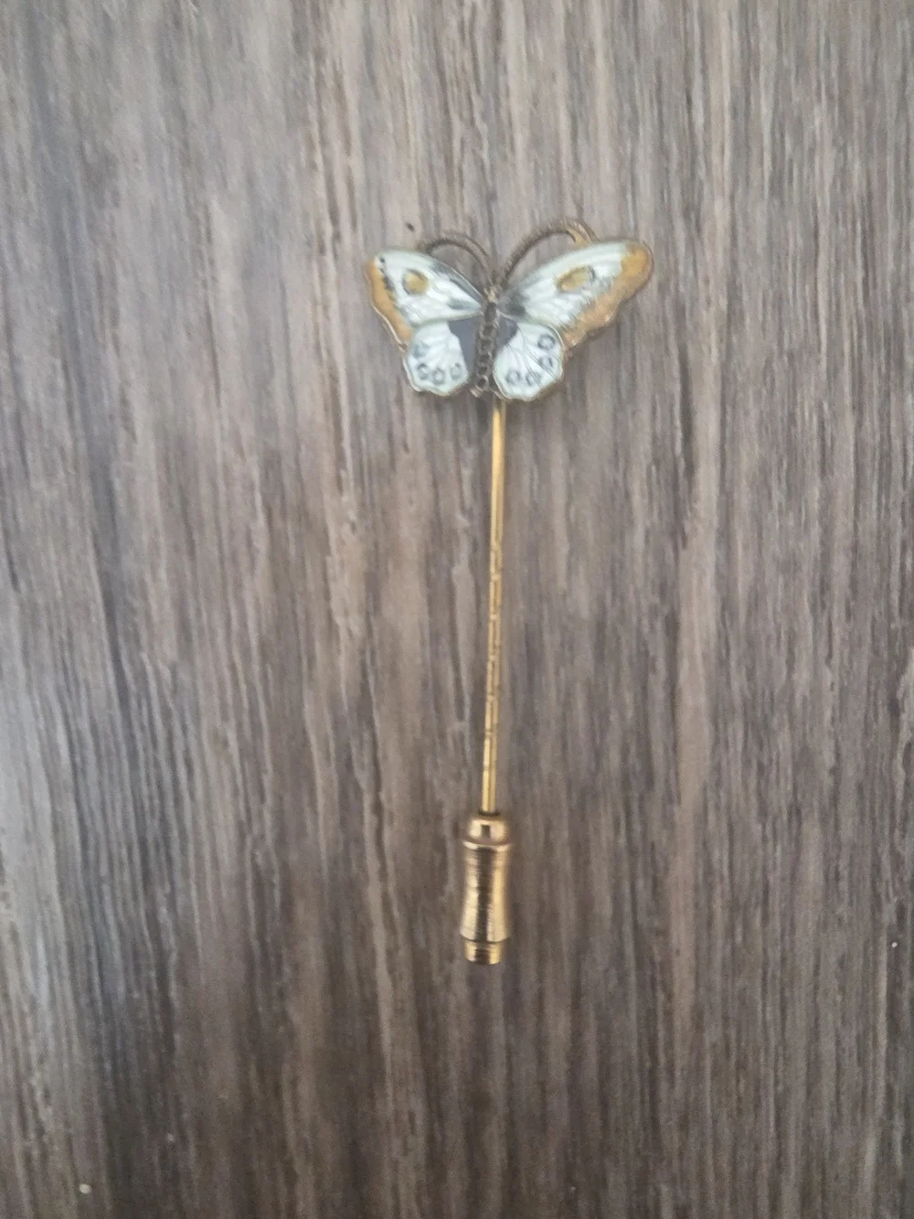 Gold Butterfly Stick Pin - Women Jewelry